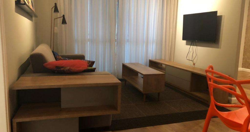 Apartamento para alugar, 57 m² por R$ 5.498,02/mês - Gonzaga - Santos/SP