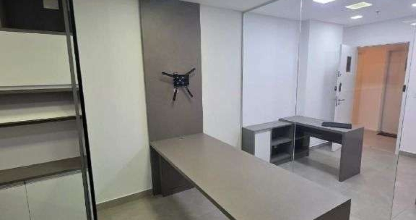 Sala para alugar, 42 m² por R$ 4.000,02/mês - Valongo - Santos/SP
