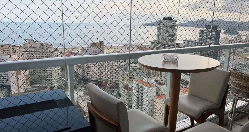 Apartamento com 1 dormitório, 60 m² - venda por R$ 1.000.000,00 ou aluguel por R$ 5.400,02/mês - Gonzaga - Santos/SP