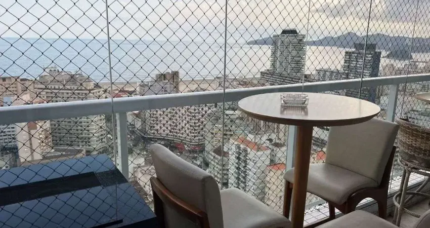 Apartamento com 1 dormitório, 60 m² - venda por R$ 1.000.000,00 ou aluguel por R$ 5.400,02/mês - Gonzaga - Santos/SP