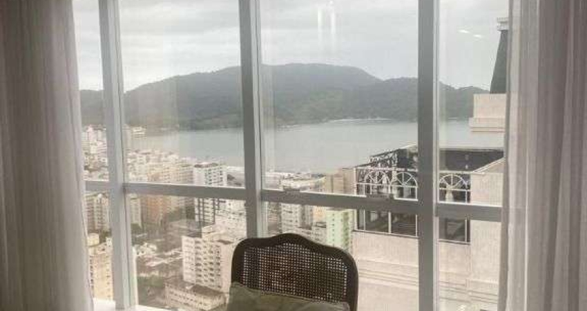 Apartamento para alugar, 103 m² por R$ 10.900,02/mês - Aparecida - Santos/SP