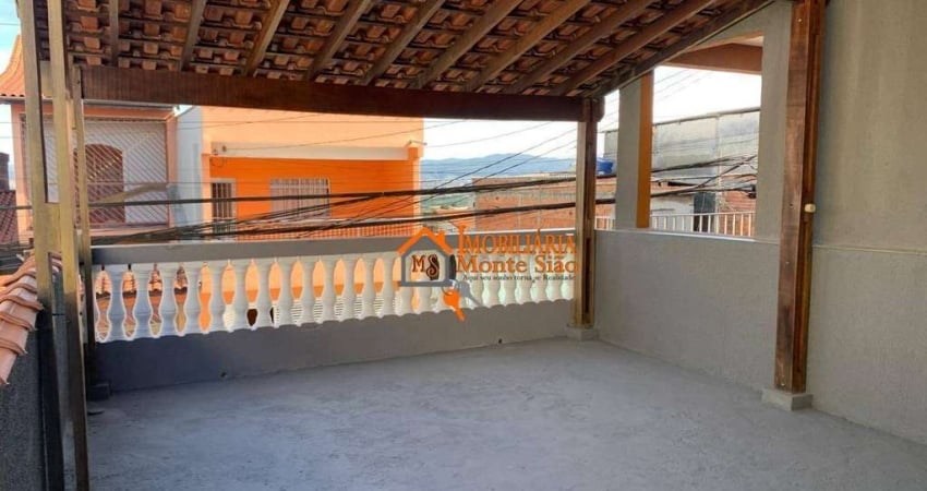 Sobrado com 2 dormitórios para alugar, 150 m² por R$ 3.108,22/mês - Jardim Presidente Dutra - Guarulhos/SP
