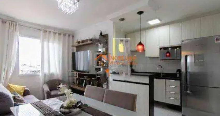Apartamento com 2 dormitórios à venda, 48 m² por R$ 340.000,00 - Vila Silveira - Guarulhos/SP