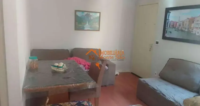 Apartamento com 2 dormitórios à venda, 42 m² por R$ 180.000,00 - Água Chata - Guarulhos/SP