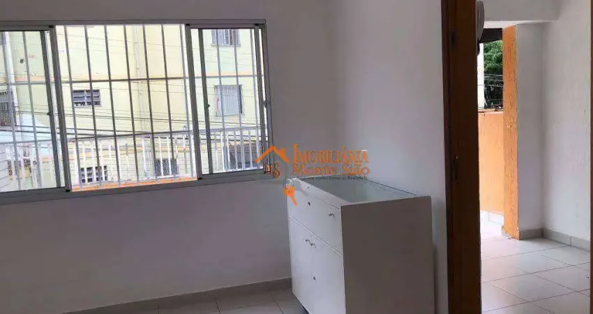 Sala para alugar, 24 m² por r$ 1.250,00/mês - vila galvão - guarulhos/sp