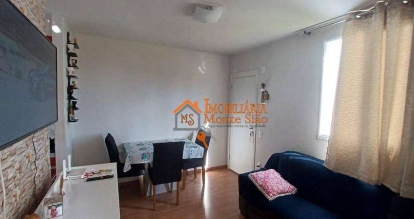 Apartamento com 2 dormitórios à venda, 43 m² por R$ 210.000,00 - Jardim São Domingos - Guarulhos/SP