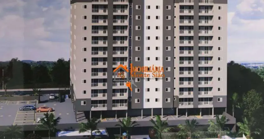 Apartamento com 2 dormitórios à venda, 57 m² por R$ 360.000,00 - Vila Nova Bonsucesso - Guarulhos/SP