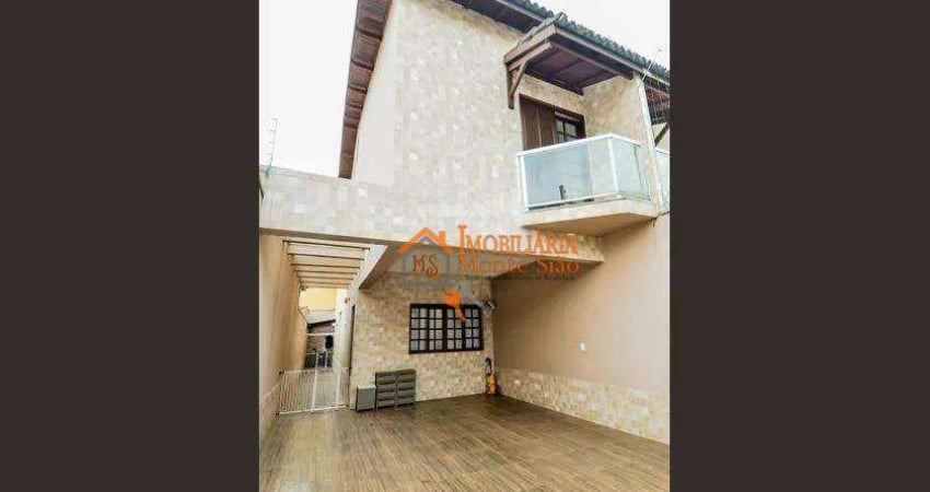 Sobrado com 3 dormitórios à venda, 180 m² por R$ 1.272.000,00 - Vila Fátima - Guarulhos/SP