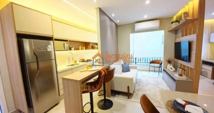 Apartamento com 3 dormitórios à venda, 58 m² por R$ 520.000,00 - Vila Barros - Guarulhos/SP