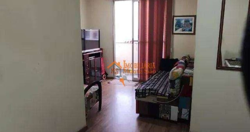 Apartamento com 3 dormitórios à venda, 71 m² por R$ 372.500,00 - Jardim Bom Clima - Guarulhos/SP