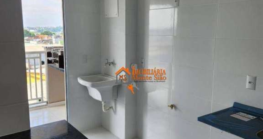 Apartamento com 2 dormitórios à venda, 58 m² por R$ 415.000,00 - Vila Nova Bonsucesso - Guarulhos/SP