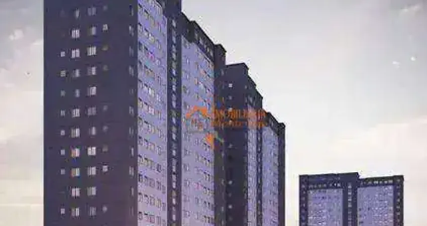 Apartamento com 2 dormitórios à venda, 44 m² por R$ 266.000,00 - Vila Nova Bonsucesso - Guarulhos/SP