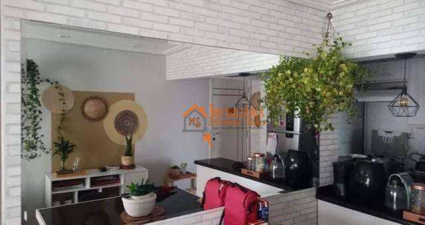Apartamento com 3 dormitórios à venda, 68 m² por R$ 456.000,00 - Ponte Grande - Guarulhos/SP