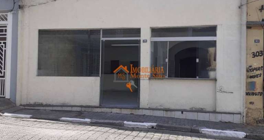 Salão para alugar, 135 m² ~ção R$ 5.710/mês - Centro - Guarulhos/SP
