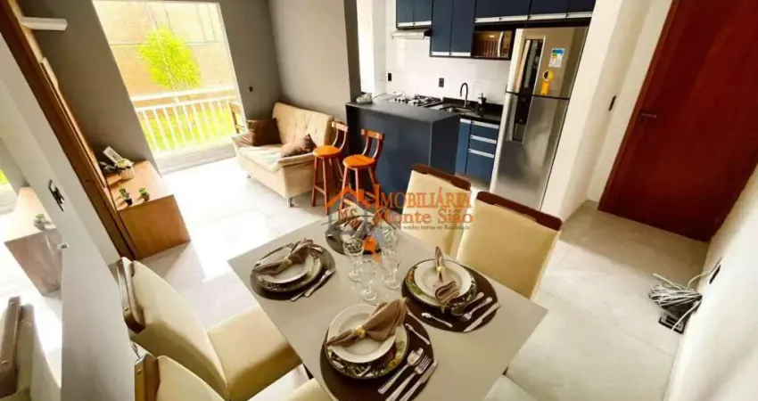 Apartamento à venda, 46 m² por R$ 295.000,00 - Jardim do Triunfo - Guarulhos/SP
