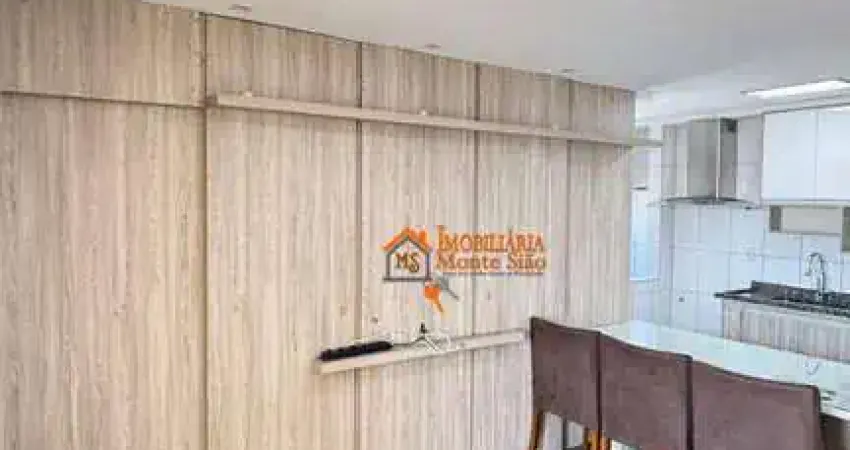 Apartamento com 2 dormitórios, 56 m² - venda por R$ 370.000,00 ou aluguel por R$ 2.666,00/mês - Vila São Rafael - Guarulhos/SP