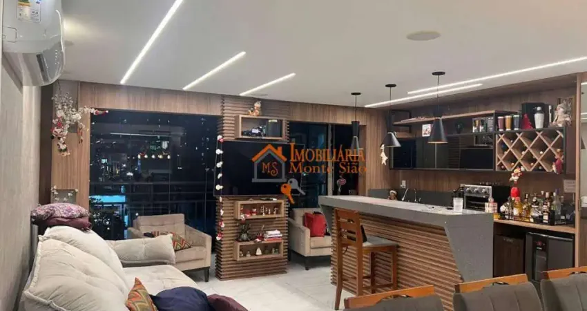Apartamento com 3 dormitórios à venda, 83 m² por R$ 905.000,00 - Jardim Flor da Montanha - Guarulhos/SP