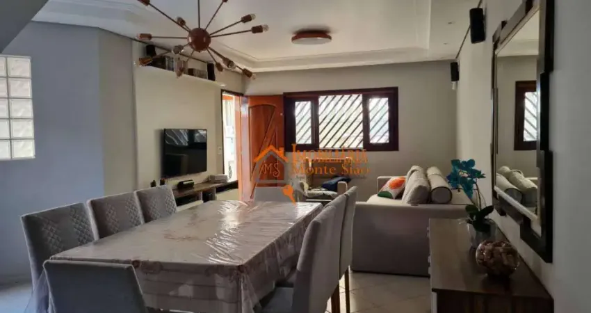 Sobrado com 3 dormitórios à venda, 192 m² por R$ 795.000,00 - Jardim Vila Galvão - Guarulhos/SP