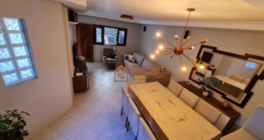Sobrado com 3 dormitórios à venda, 192 m² por R$ 848.000,00 - Jardim Vila Galvão - Guarulhos/SP