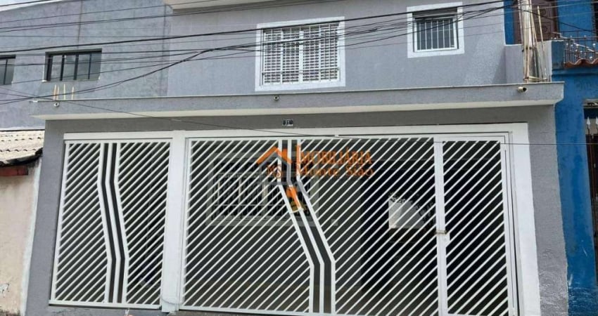 Sobrado com 3 dormitórios à venda, 117 m² por R$ 630.000,00 - Tranquilidade - Guarulhos/SP