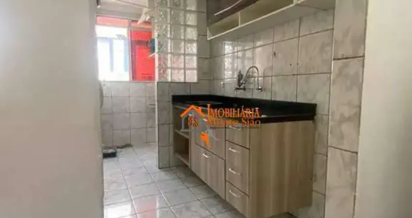 Apartamento com 2 dormitórios à venda, 50 m² por r$ 220.000,00 - residencial parque cumbica - guarulhos/sp