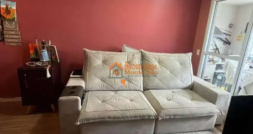 Apartamento com 2 dormitórios à venda, 58 m² por R$ 485.000,00 - Picanco - Guarulhos/SP