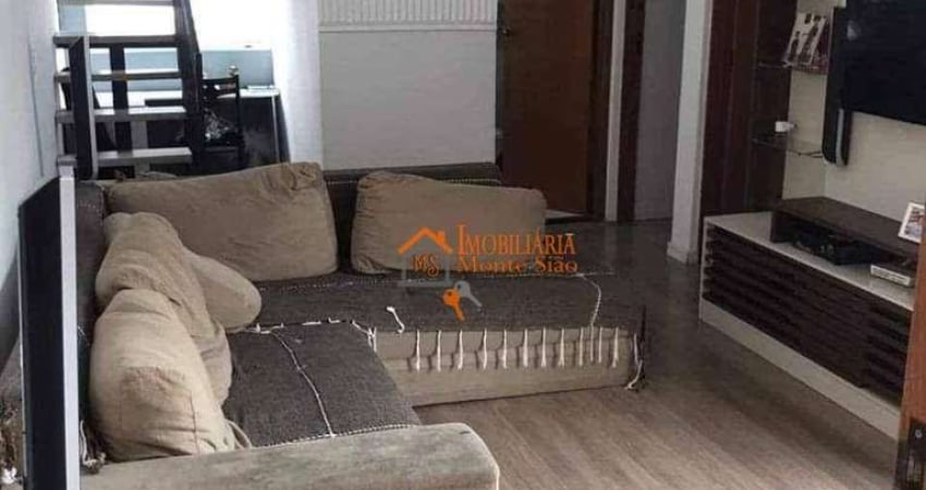 Apartamento Duplex com 2 dormitórios à venda, 83 m² por R$ 330.000,00 - Jardim São Domingos - Guarulhos/SP