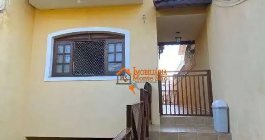 Sobrado com 3 dormitórios à venda, 177 m²  - Jardim Santa Clara - Guarulhos/SP