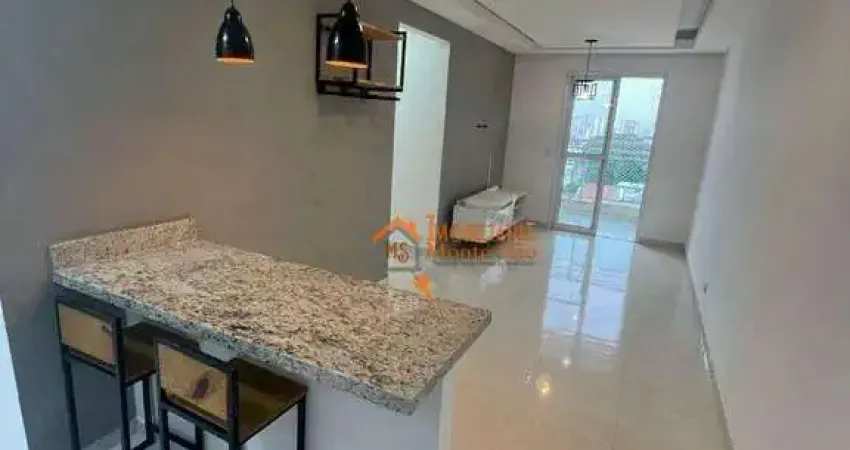 Apartamento com 2 dormitórios à venda, 67 m² por R$ 420.000,00 - Gopoúva - Guarulhos/SP