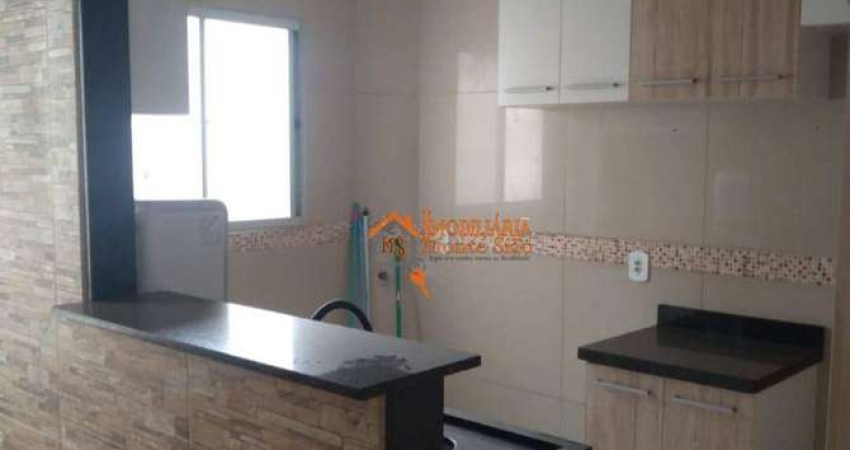 Apartamento com 2 dormitórios à venda, 44 m² por R$ 250.000,00 - Jardim Ansalca - Guarulhos/SP