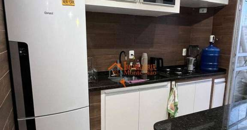 Apartamento Garden com 2 dormitórios à venda, 48 m² por R$ 249.000,00 - Água Chata - Guarulhos/SP