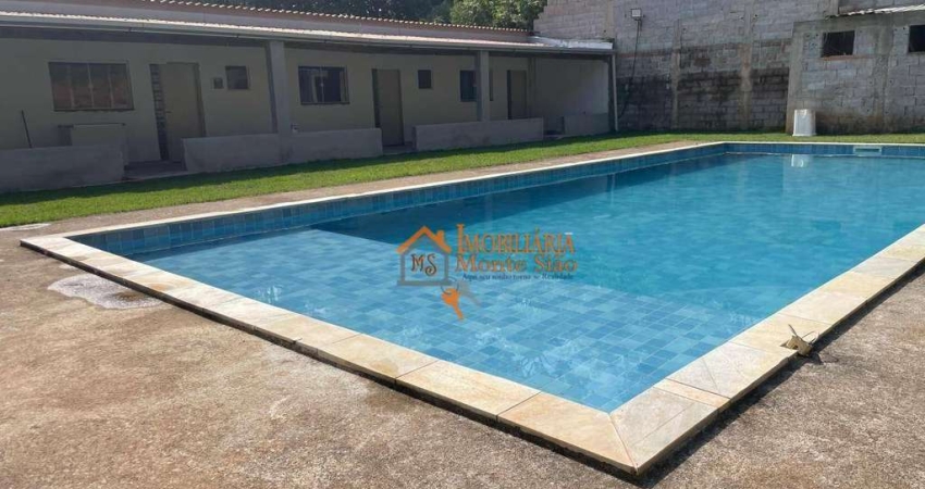 Chácara com 3 dormitórios à venda, 1400 m² por R$ 600.000,00 - Água Azul - Guarulhos/SP