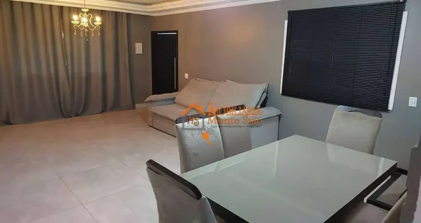 Sobrado com 3 dormitórios à venda, 150 m² por R$ 640.000,00 - Parque Continental II - Guarulhos/SP