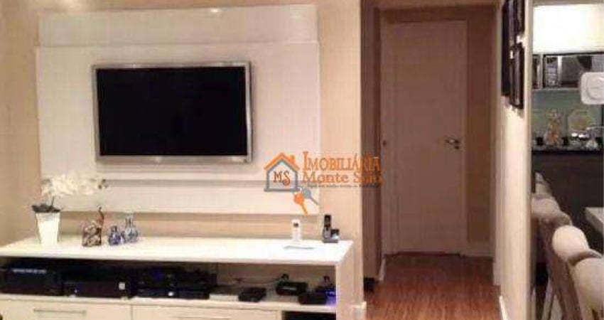 Apartamento com 3 dormitórios à venda, 91 m² por R$ 959.000,00 - Vila Augusta - Guarulhos/SP