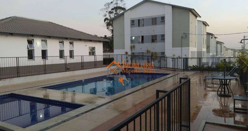 Apartamento com 2 dormitórios à venda, 43 m² por R$ 181.000,00 - Jardim São Domingos - Guarulhos/SP