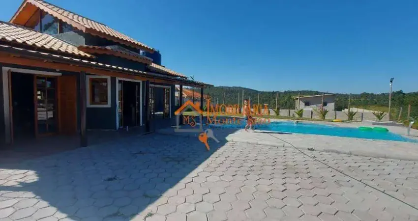 Chácara com 2 dormitórios à venda, 672 m² por R$ 650.000,00 -  Chácara Alto da Colinas Verdes - Atibaia/SP