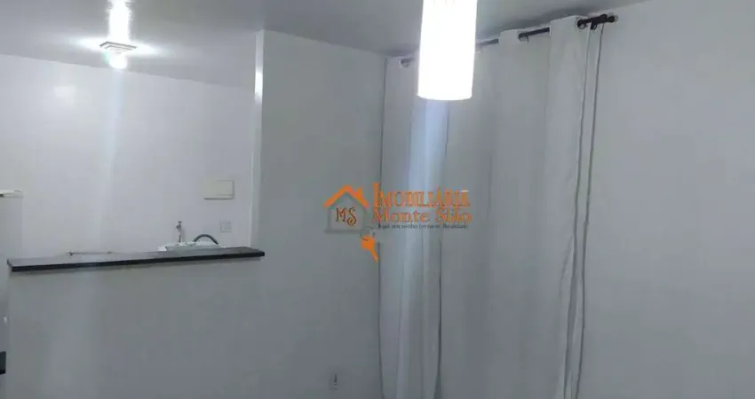 Apartamento com 2 dormitórios à venda, 44 m² por R$ 185.000,00 - Água Chata - Guarulhos/SP