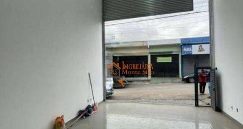 Salão para alugar, 50 m² por R$ 1.300,00/mês - Cidade Soberana - Guarulhos/SP