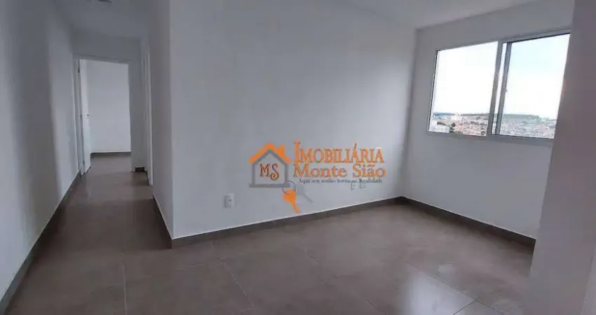 Apartamento com 2 dormitórios à venda, 44 m² por R$ 230.000,00 - Vila Nova Bonsucesso - Guarulhos/SP