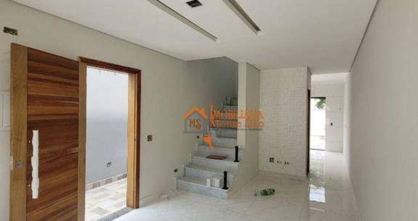 Sobrado com 2 dormitórios à venda, 70 m² por R$ 440.000,00 - Chácara Águas da Pedra - Itaquaquecetuba/SP