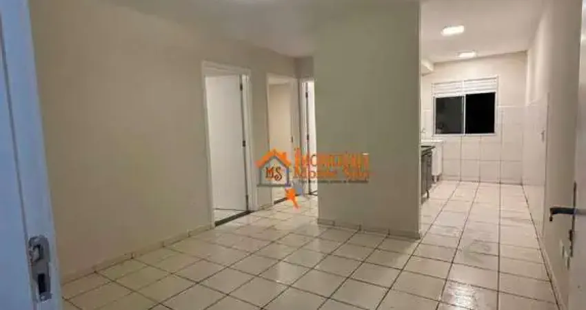 Apartamento com 2 dormitórios à venda, 50 m² por r$ 351.500,00 - centro - guarulhos/sp
