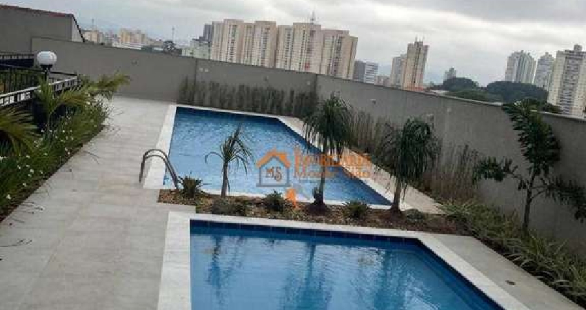Apartamento com 2 dormitórios à venda, 65 m² por R$ 491.666,59 - Gopoúva - Guarulhos/SP