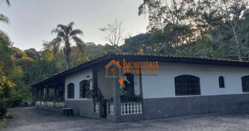 Chácara com 4 dormitórios à venda, 7000 m² por R$ 1.500.000,00 - Chácaras Copaco - Arujá/SP