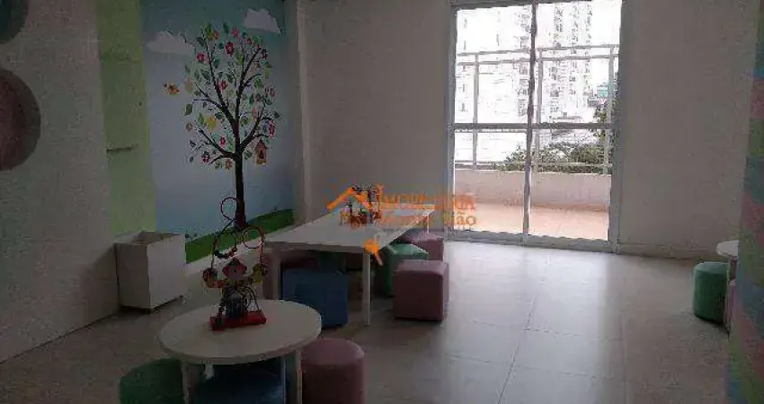 Apartamento com 2 dormitórios à venda, 58 m² por r$ 460.000,00 - picanco - guarulhos/sp