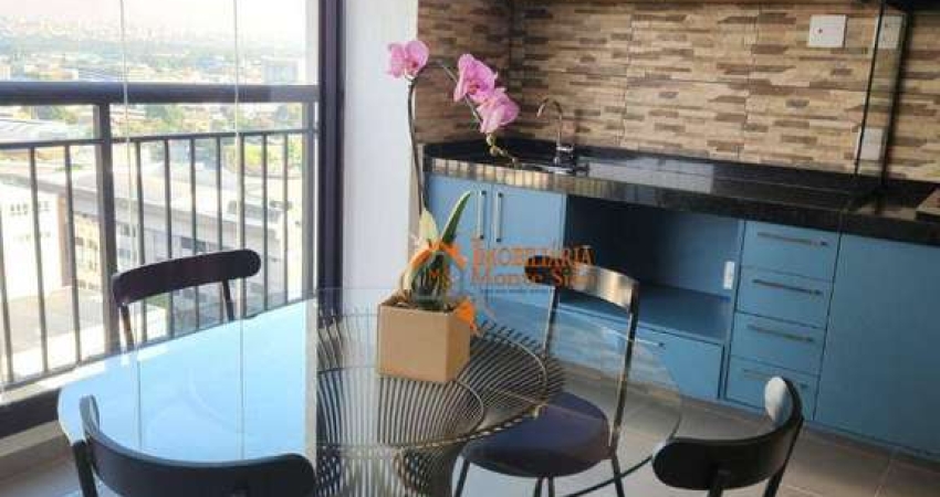 Studio com 1 dormitório para alugar, 39 m² por R$ 3.840,00/mês - Vila Camargos - Guarulhos/SP
