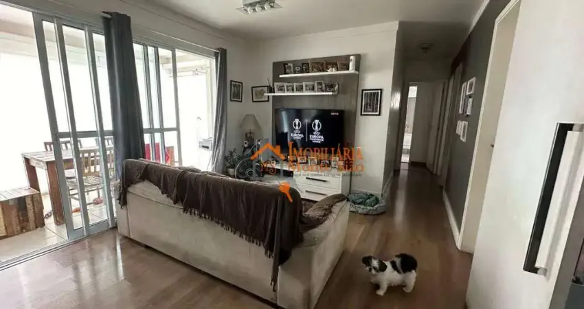 Apartamento com 3 dormitórios à venda, 86 m² por R$ 916.000,00 - Vila Leonor - Guarulhos/SP