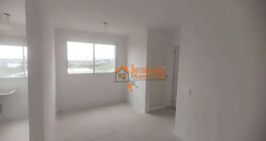 Apartamento com 2 dormitórios à venda, 42 m² por R$ 255.000,00 - Vila Nova Bonsucesso - Guarulhos/SP