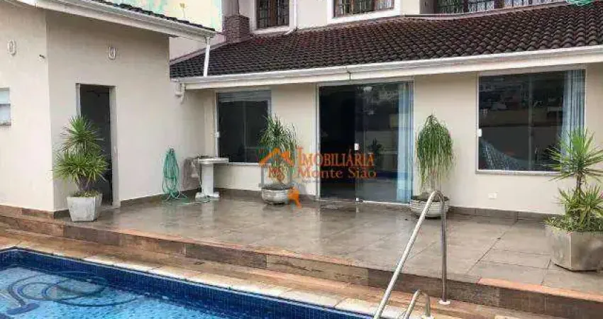 Sobrado com 4 dormitórios à venda, 430 m² por R$ 1.950.000,00 - Vila Galvão - Guarulhos/SP