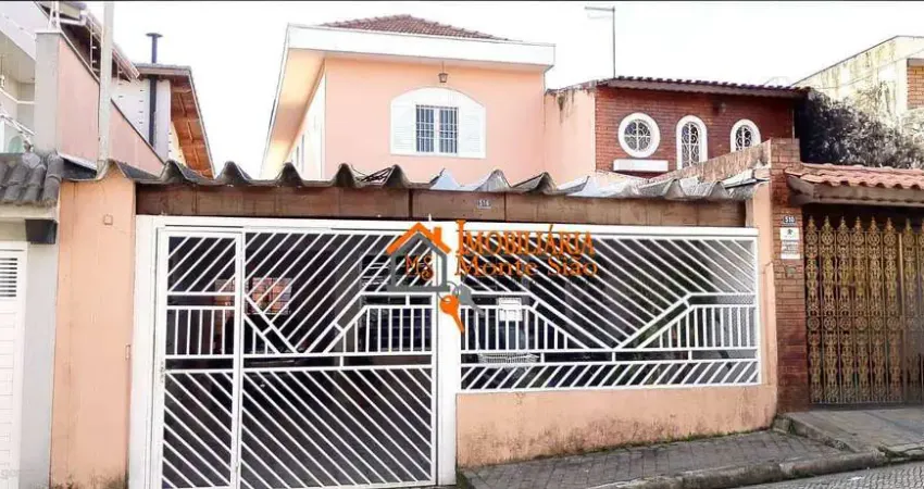 Sobrado com 4 dormitórios à venda, 350 m² por r$ 930.000,00 - vila augusta - guarulhos/sp