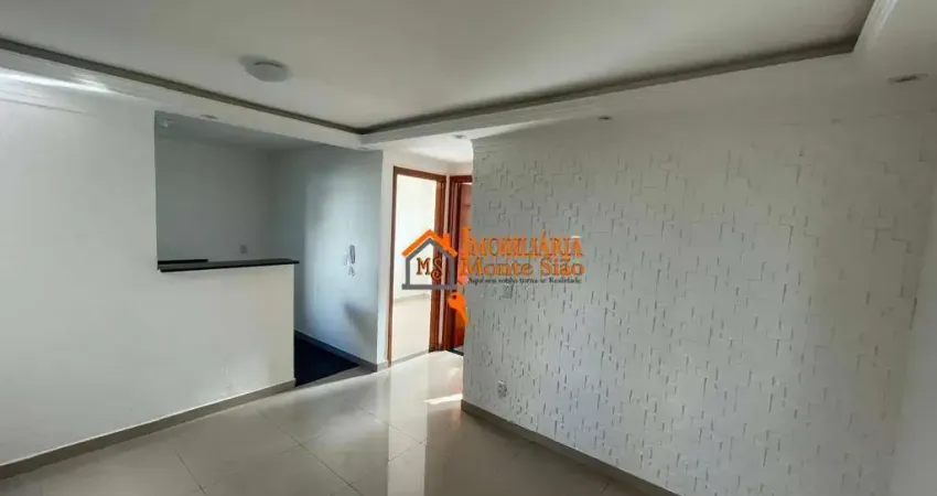 Apartamento com 2 dormitórios à venda, 47 m² por R$ 230.000,00 - Água Chata - Guarulhos/SP